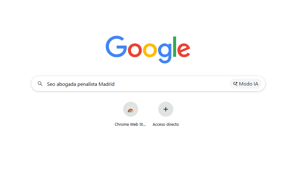 posicionamiento seo para abogados penalistas Madrid
